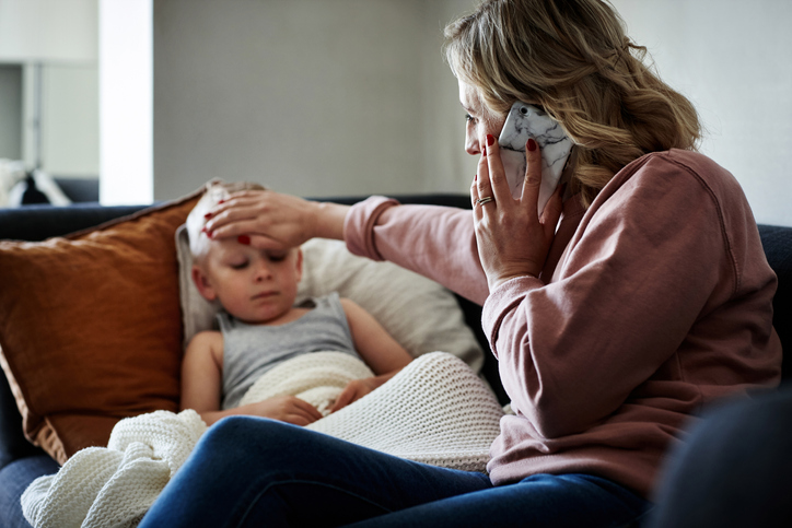 Zieke kinderen? Zorg voor duidelijke regels